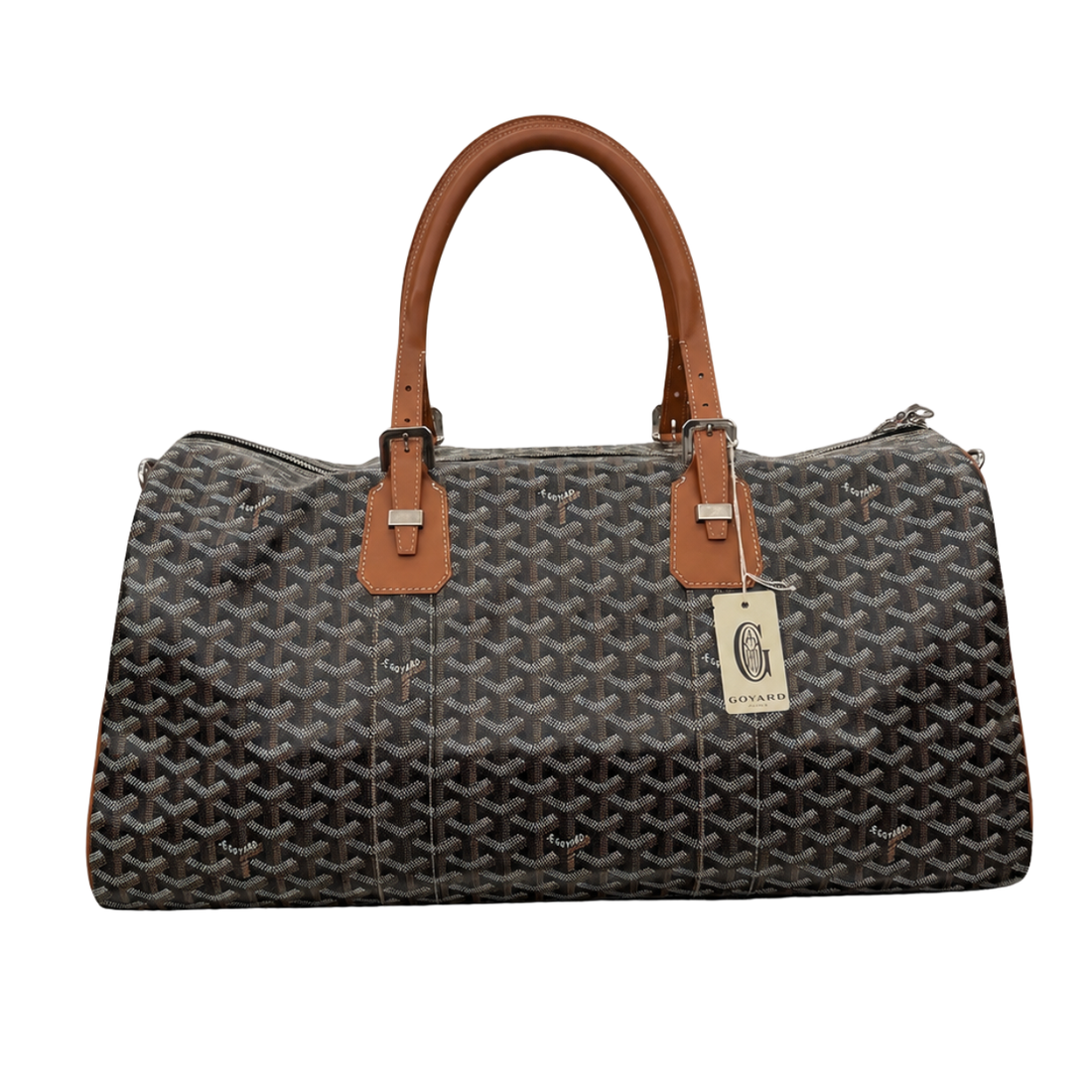 GOYARD BOSTON 50 'BLACK TAN'