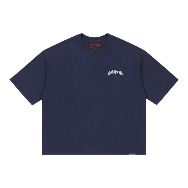 GODSPEED TEE 'VITAL NECESSI NAVY'
