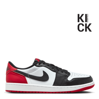 AIR JORDAN 1 LOW (GS) 'BLACK TOE'