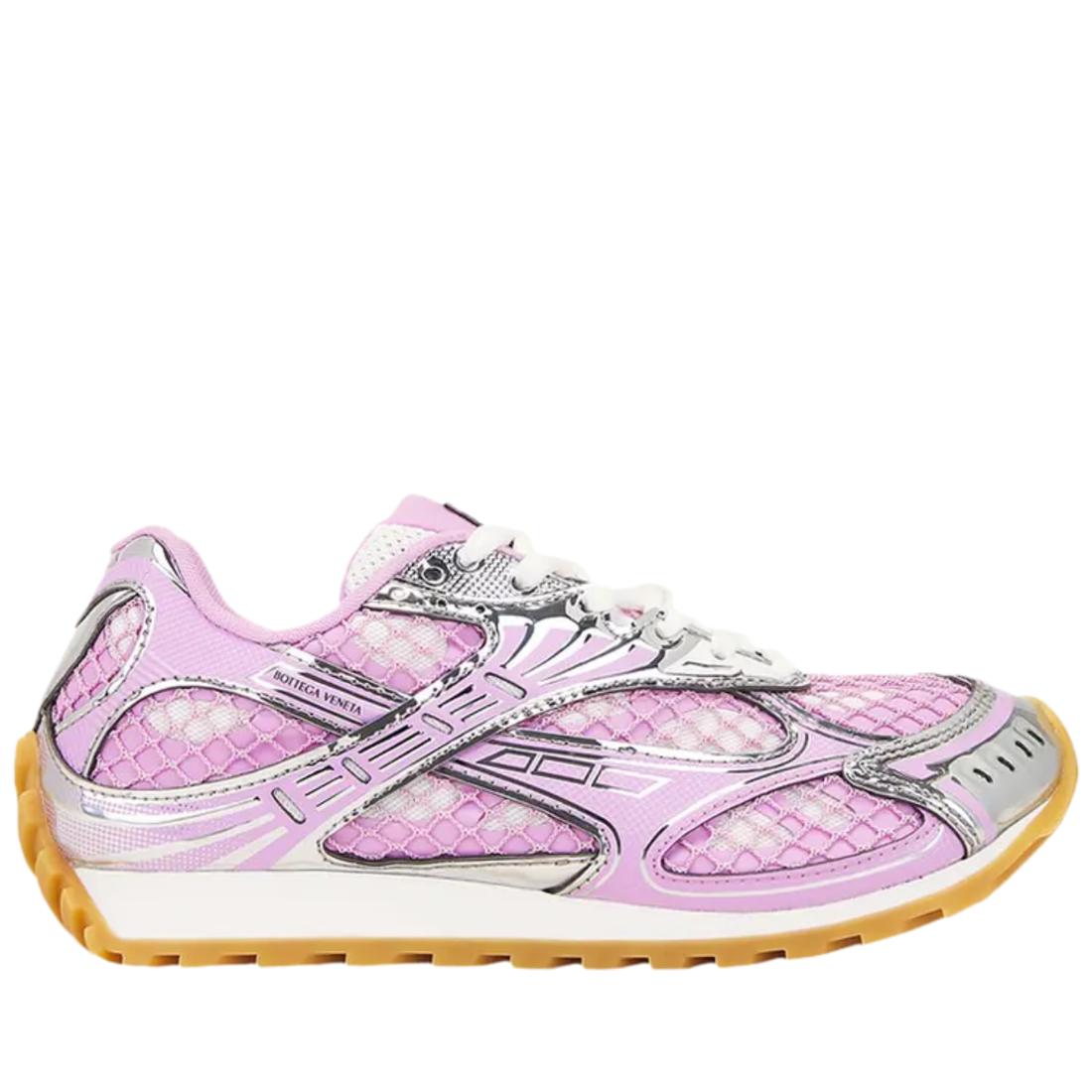 BOTTEGA VENETA ORBIT (W) 'GLOSS SILVER'