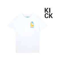 CASABLANCA TEE 'L ARC EN COLORE WHITE'