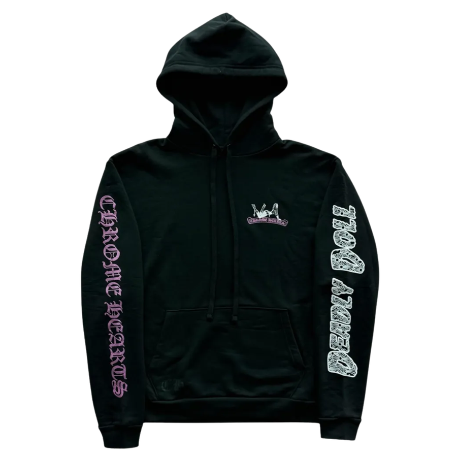 CHROME HEARTS HOODIE 'DEADLY DOLL BLACK'