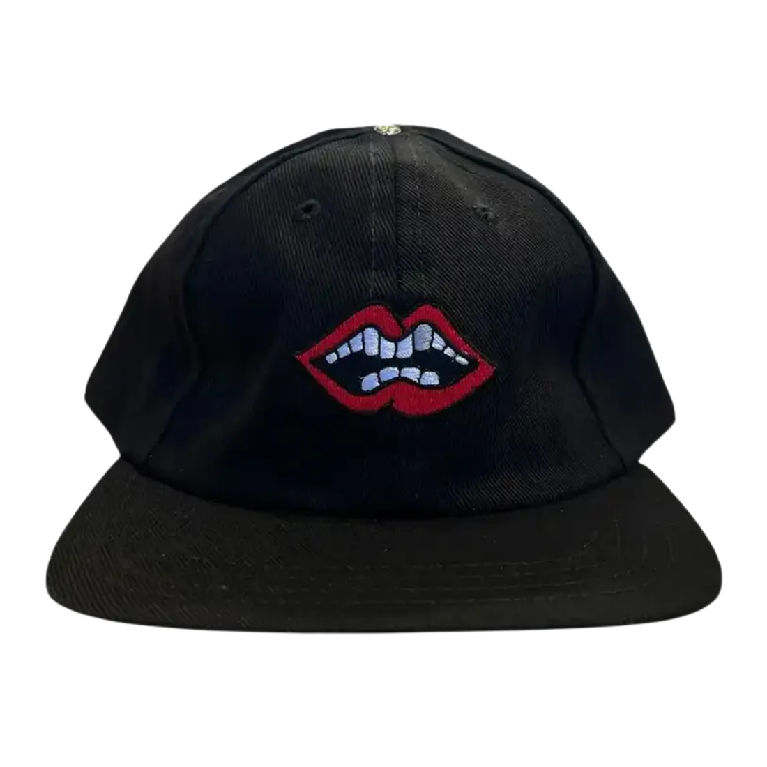 CHROME HEARTS STRAPBACK HAT 'MATTY BOY CHOMPER LEATHER'