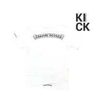 CHROME HEARTS TEE 'SCROLL LOGO POCKET WHITE'