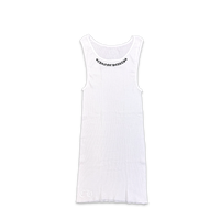 CHROME HEARTS TANK 'SCROLL WHITE BLACK'
