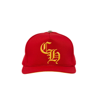 CHROME HEARTS HAT 'CH RED YELLOW'
