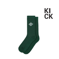 CASABLANCA SOCK 'DRESS EVERGREEN'