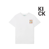 CASABLANCA TEE 'MIND VIBRATIONS WHITE'