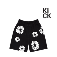 DENIM TEARS SHORTS 'BLACK'