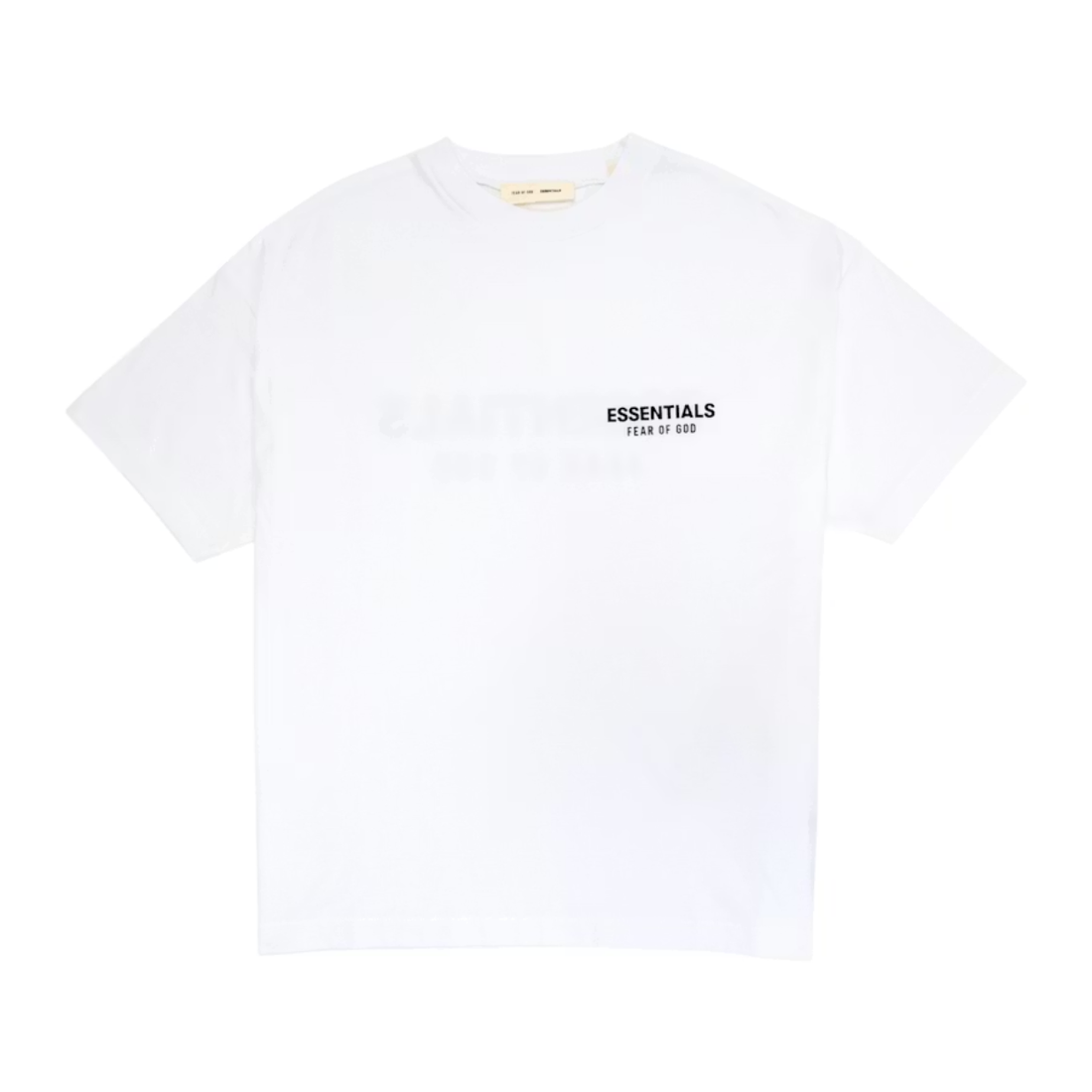 ESSENTIALS TEE 'SHORT SLEEVE CLASSIC BRIGHT WHITE'