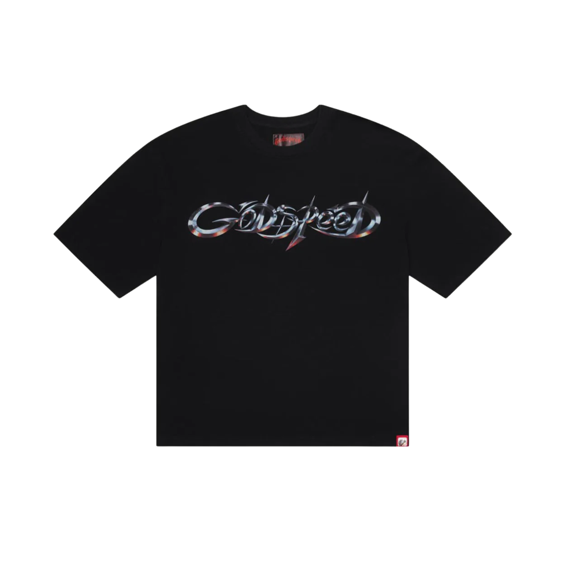 GODSPEED TEE 'NEW AGE LOGO BLACK'