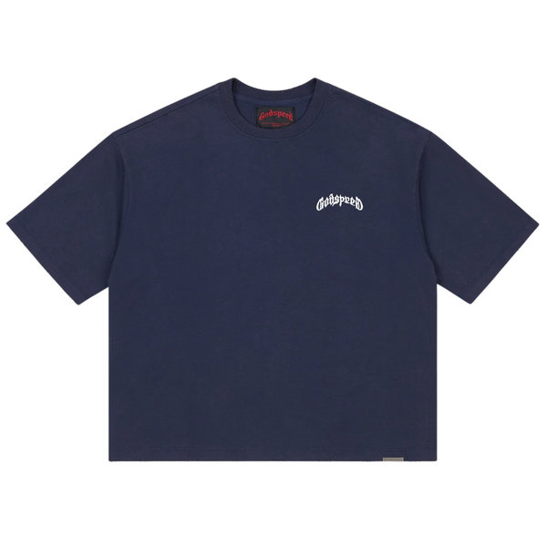 GODSPEED TEE 'VITAL NECESSI NAVY'