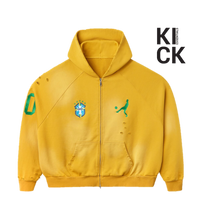 HMDDLA ZIP-UP 'L&F BRASIL RIO GOLD'