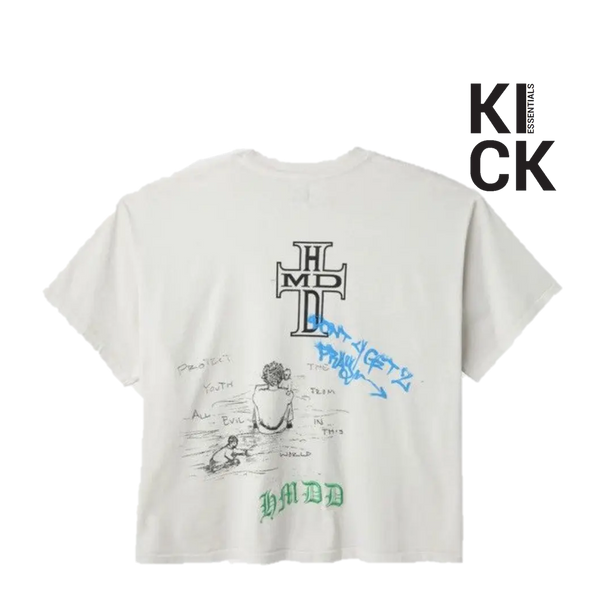 HMDDLA TEE 'PRAYER WHITE'