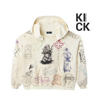 HMDDLA HOODIE 'SKETCH WHITE'