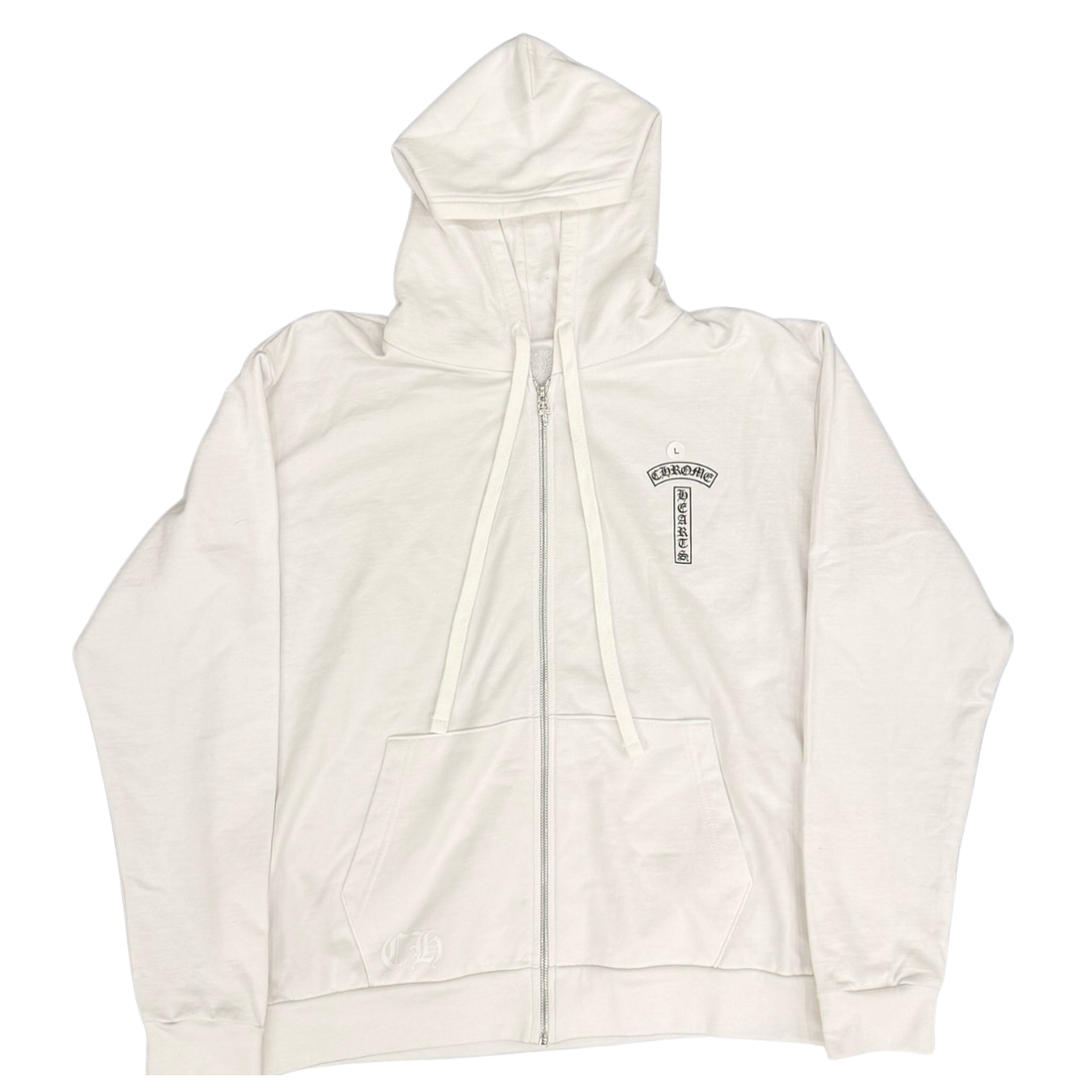 CHROME HEARTS ZIP-UP ‘USA WHITE’