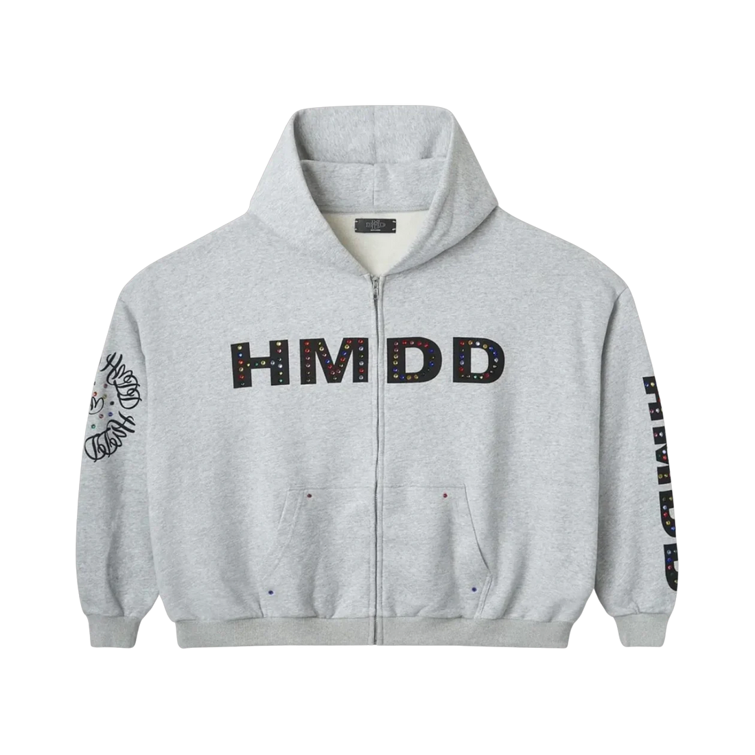 HMDDLA HOODIE 'ZIP UP CHIMSTONE'