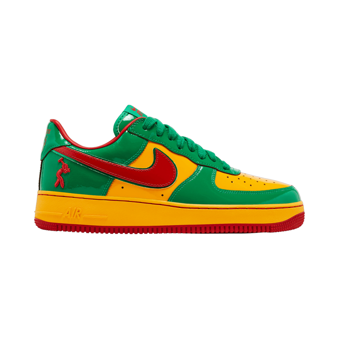 NIKE AIR FORCE 1 LOW 'LIL YACHTY CONCRETE BOYS LUCKY GREEN'