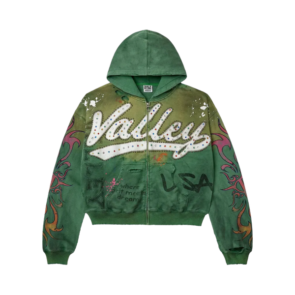 VALE FOREVER ZIP-UP 'INFERNO GREEN'