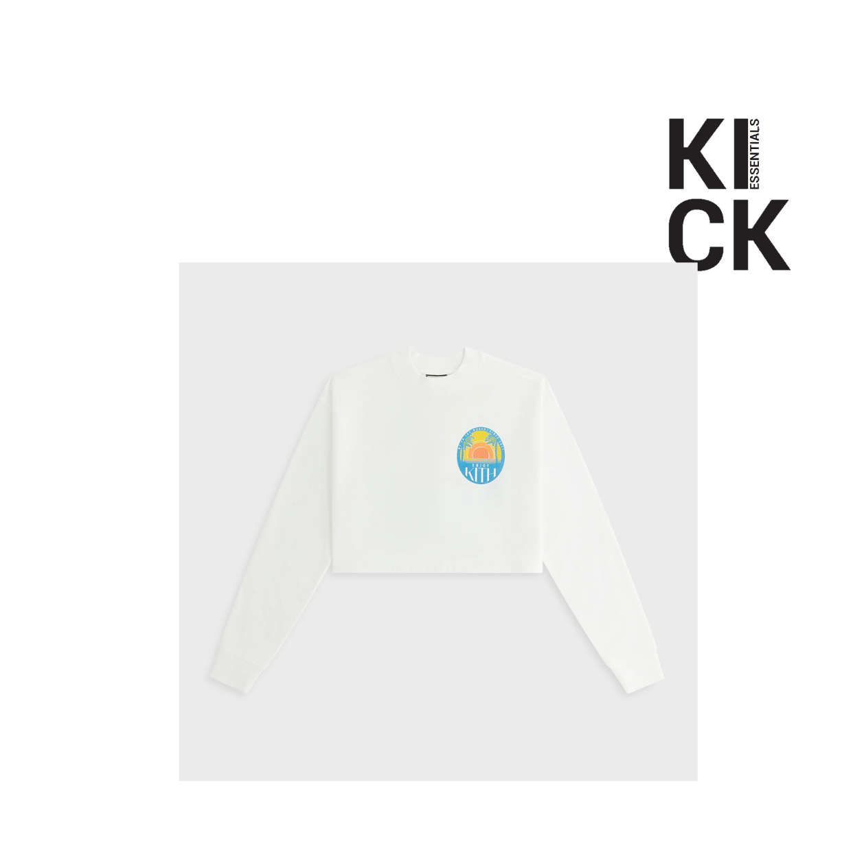 KITH LONGSLEEVE (W) 'JASPER WHITE'