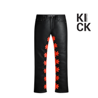 LOST SHADOWS PANT 'OG SUN BLACK RED'