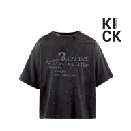 LOST SHADOWS TEE 'METALLIC FONT'