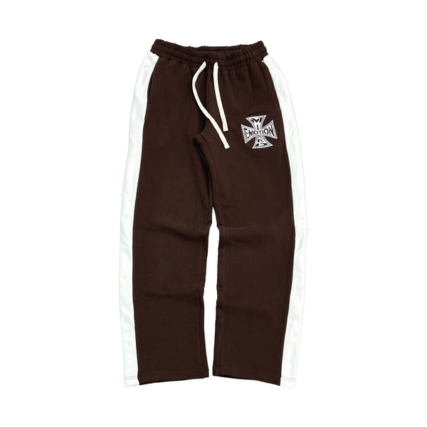 MIXED EMOTIONS PANT 'QUARTER BROWN'
