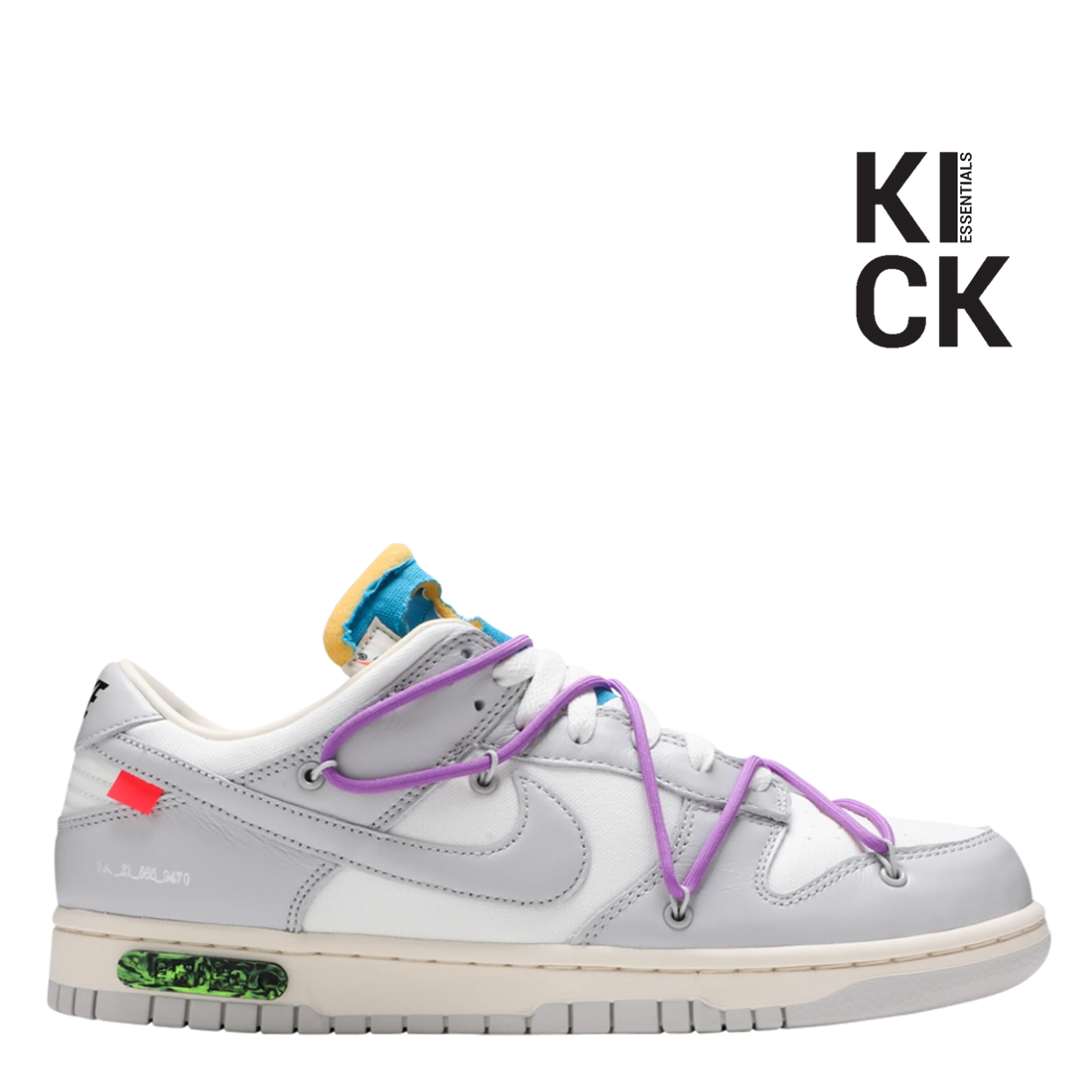 NIKE DUNK LOW 'OFF-WHITE LOT 47'