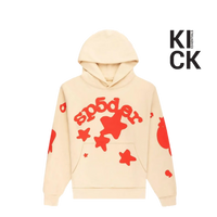 SPIDER HOODIE 'BELUGA CREAM'