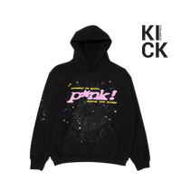 SPIDER HOODIE 'BLACK PUNK'