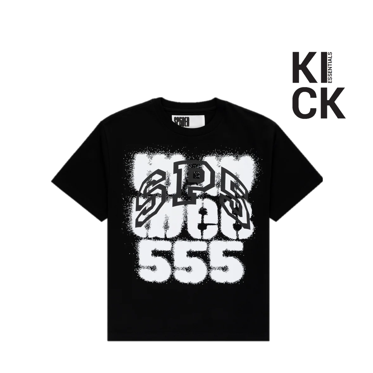 SPIDER TEE 'SP555 BLACK'