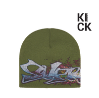 SUPREME BEANIE 'TAG OLIVE (FW25)'