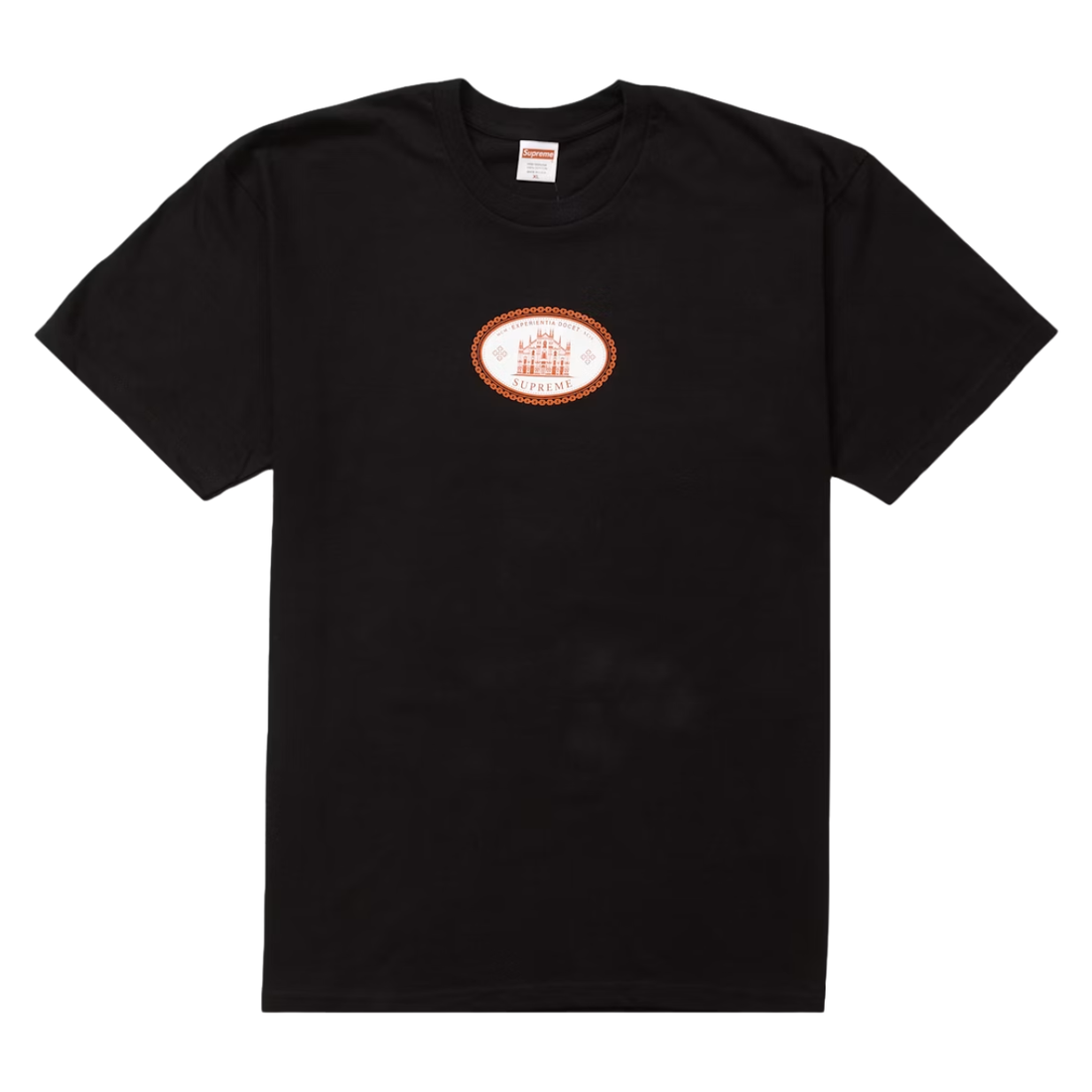 SUPREME TEE 'EXPERIENTIA BLACK'