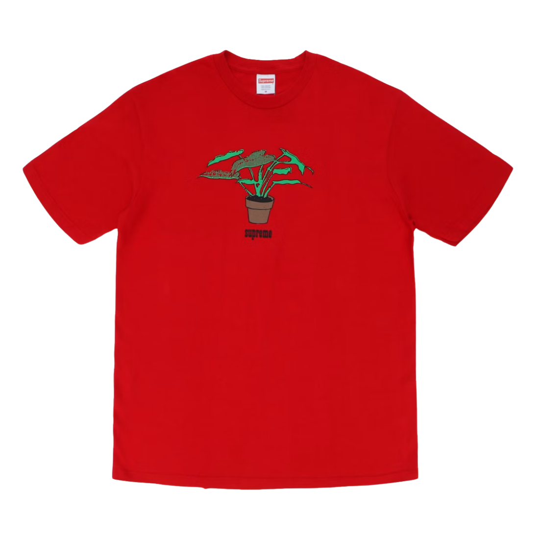SUPREME TEE 'PLANT RED'