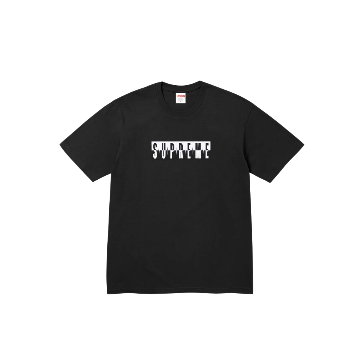 SUPREME TEE 'SPLIT BLACK'