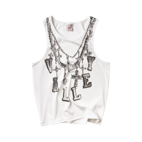 VALE FOREVER TANK 'CHAIN 2 PACK WHITE'