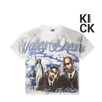 VALE FOREVER TEE 'GODFATHER BLING WHITE'