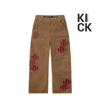 HMDDLA PANT 'DOUBLE CORD KNEE TAN'