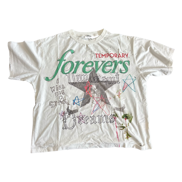 TEMPORARY FOREVERS TEE 'UNPLEASANT DREAMS'