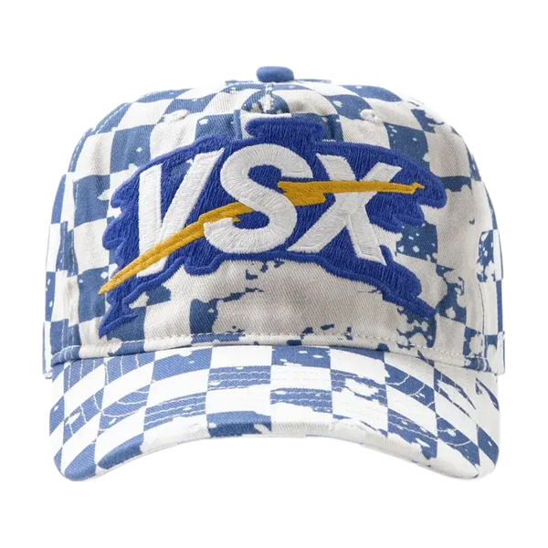 VALE FOREVER HAT 'CHECKERS VSX BLUE'