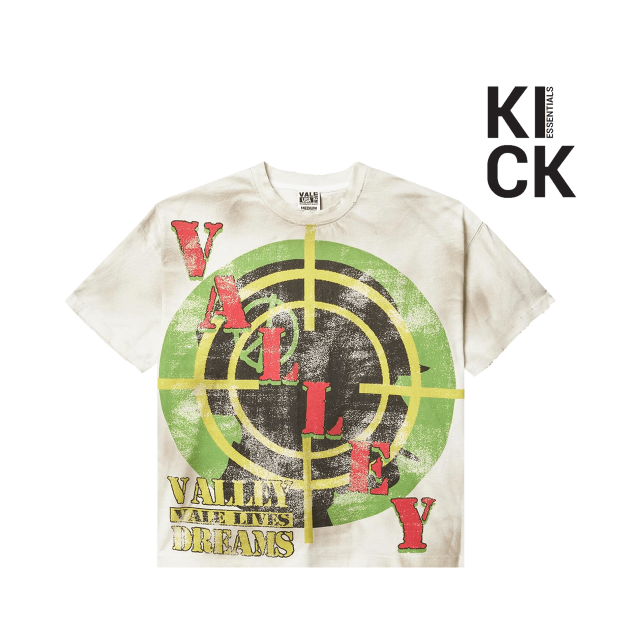 VALE FOREVER TEE 'TARGET CREAM'