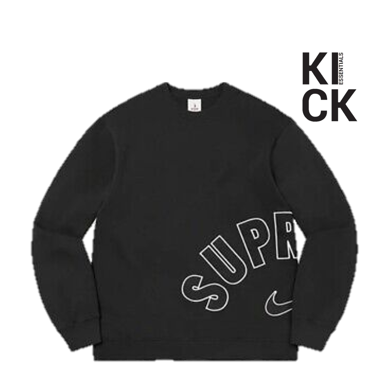 SUPREME LONGSLEEVE 'NIKE ARCH BLACK'