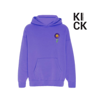 J BALVIN HOODIE 'TAKASHI FLOWER PURPLE'