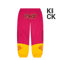 SUPREME PANT 'FOX RACING PINK YELLOW'