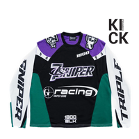 TRIPLE SEVEN LONGSLEEVE 'PURPLE BLACK JERSEY'