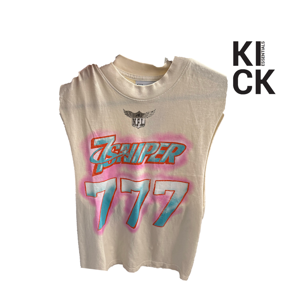 TRIPLE SEVEN TEE 'TANK WHITE'