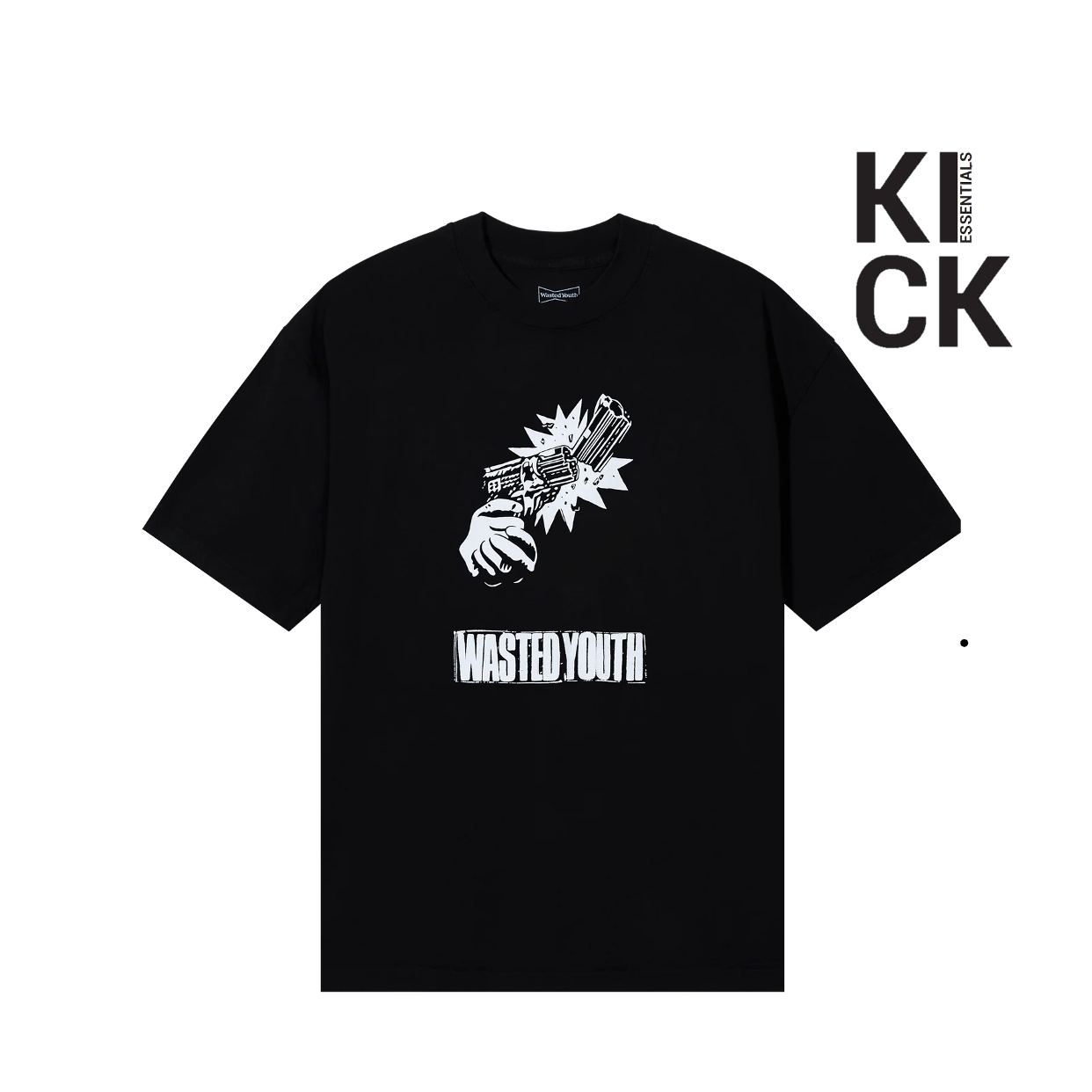 WASTED YOUTH TEE 'BLACK'