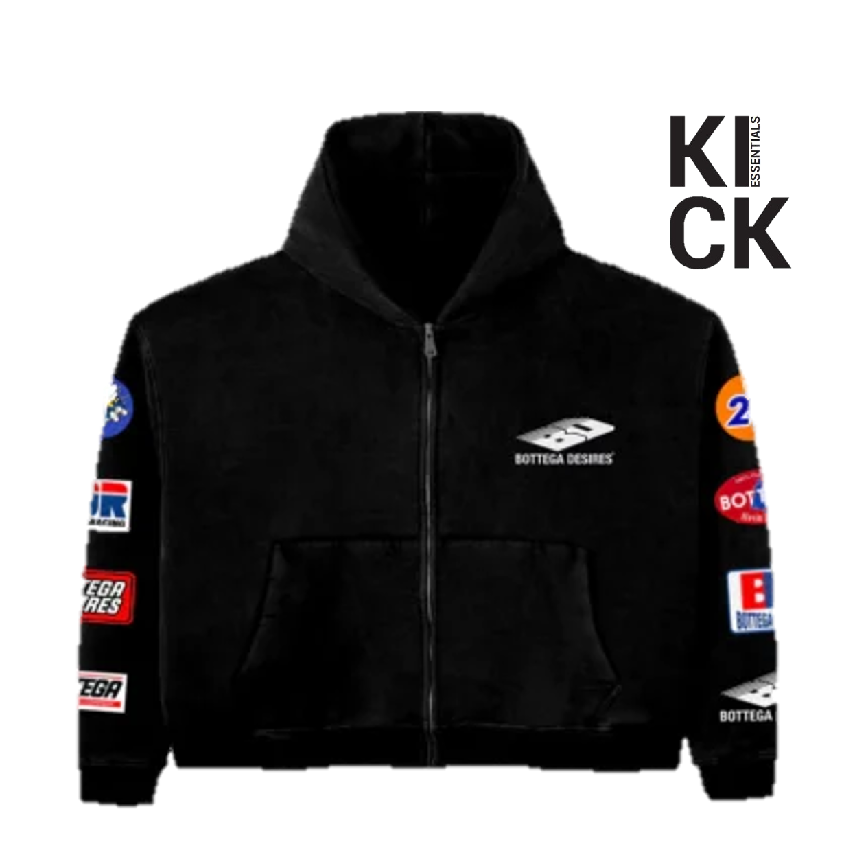BOTTEGA DESIRES HOODIE 'BLACK'