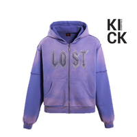 LOST INTRICACY HOODIE 'PURPLE'