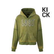 LOST INTRICACY HOODIE 'GREEN'